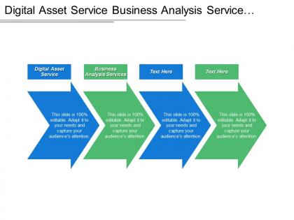 Digital asset service business analysis services current software environment