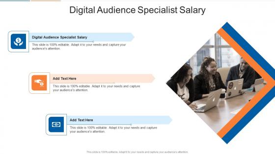 Digital Audience Specialist Salary In Powerpoint And Google Slides Cpb