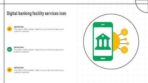 Digital Banking Facility Services Icon