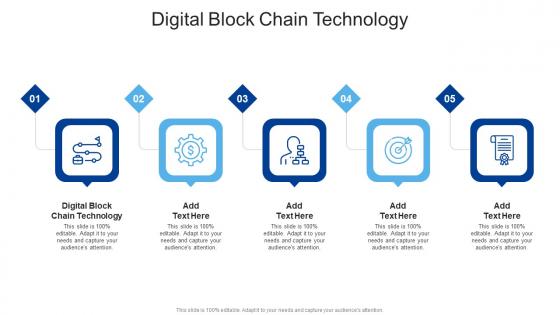 Digital Block Chain Technology In Powerpoint And Google Slides Cpb