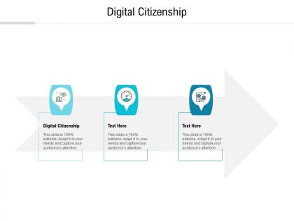 Digital citizenship ppt powerpoint presentation infographics show cpb