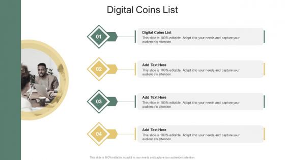 Digital Coins List In Powerpoint And Google Slides Cpb