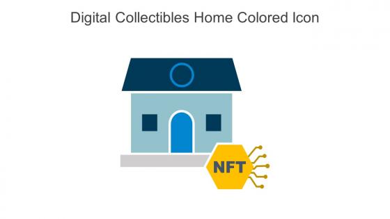Digital Collectibles Home Colored Icon In Powerpoint Pptx Png And Editable Eps Format