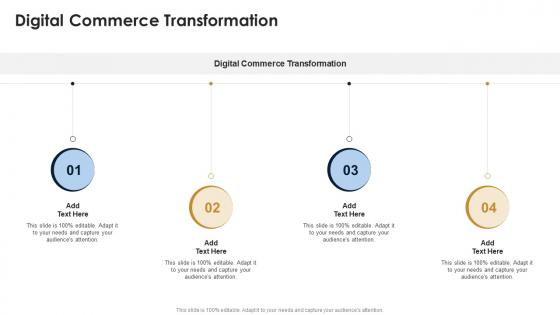 Digital Commerce Transformation In Powerpoint And Google Slides Cpb