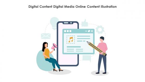 Digital Content Digital Media Online Content Illustration