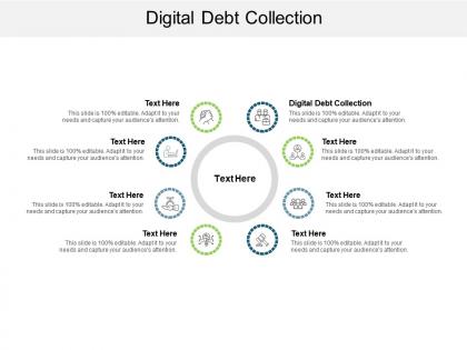 Digital debt collection ppt powerpoint presentation styles template cpb