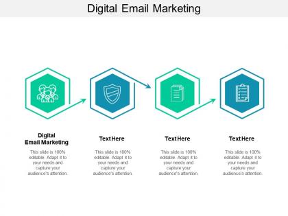 Digital email marketing ppt powerpoint presentation gallery shapes cpb
