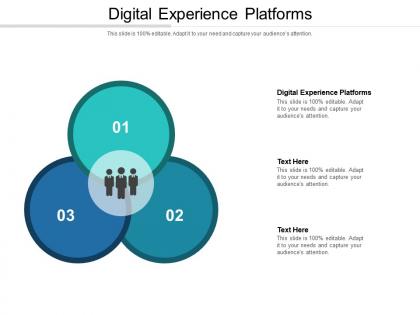 Digital experience platforms ppt powerpoint presentation icon example cpb