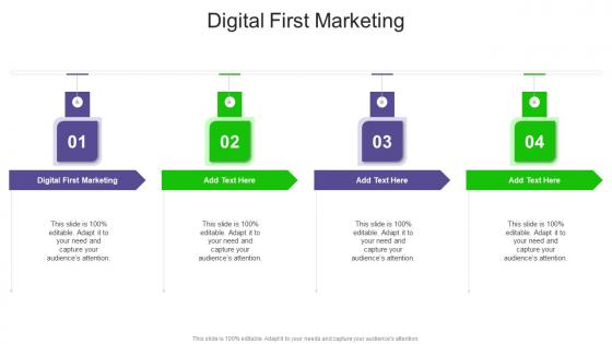 Digital First Marketing In Powerpoint And Google Slides Cpb