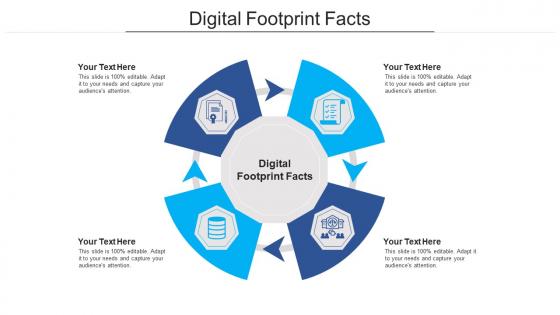 Digital footprint facts ppt powerpoint presentation model samples cpb