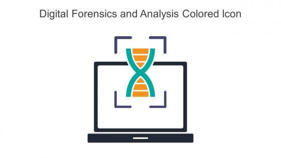 Digital Forensics And Analysis Colored Icon In Powerpoint Pptx Png And Editable Eps Format