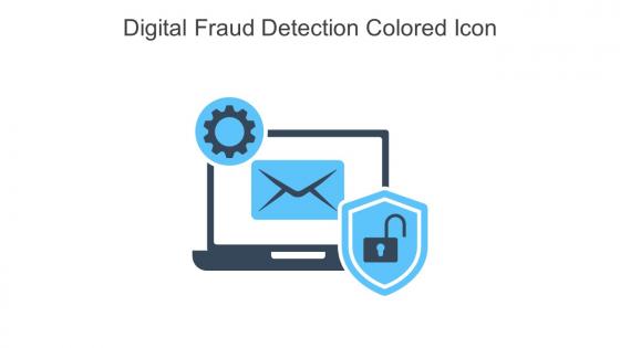 Digital Fraud Detection Colored Icon In Powerpoint Pptx Png And Editable Eps Format