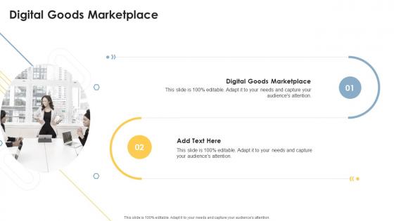 Digital Goods Marketplace In Powerpoint And Google Slides Cpb
