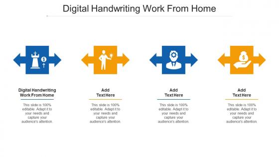 Digital Handwriting Work From Home Ppt Powerpoint Presentation Gallery Model Cpb