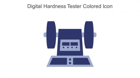 Digital Hardness Tester Colored Icon In Powerpoint Pptx Png And Editable Eps Format