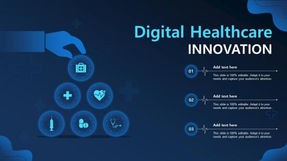 Digital Healthcare Innovation Ppt Powerpoint Presentation File Background Images