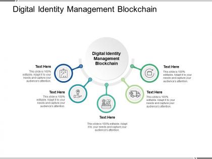 Digital identity management blockchain ppt powerpoint presentation outline rules cpb