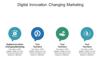 Digital innovation changing marketing ppt powerpoint presentation slides show cpb