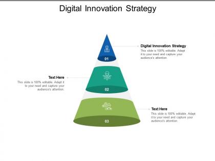 Digital innovation strategy ppt powerpoint presentation model slideshow cpb