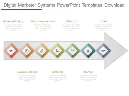 Digital marketer systems powerpoint templates download