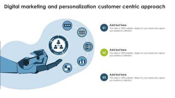 Digital Marketing And Personalization Customer Centric Approach