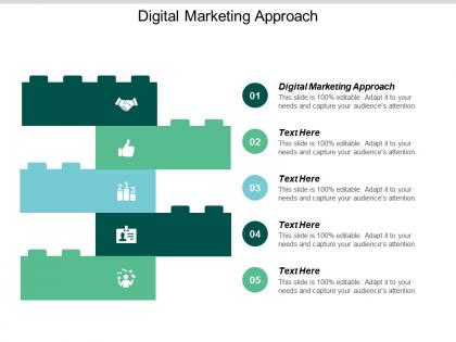 Digital marketing approach ppt powerpoint presentation gallery influencers cpb