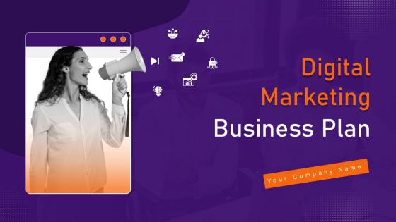 Digital Marketing Business Plan Powerpoint Presentation Slides