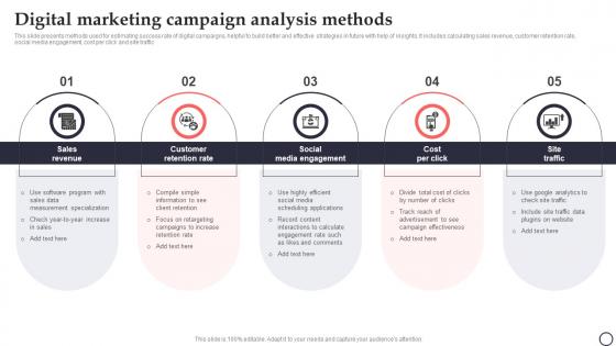 Digital Marketing Campaign Analysis Methods