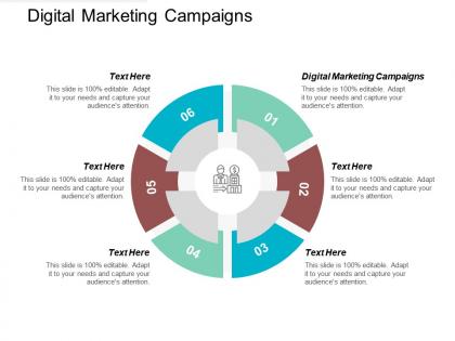 Digital marketing campaigns ppt powerpoint presentation file brochure cpb