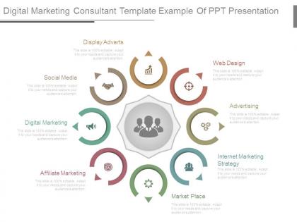 Digital marketing consultant template example of ppt presentation