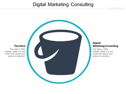 Digital marketing consulting ppt powerpoint presentation outline background cpb