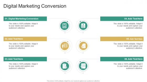 Digital Marketing Conversion In Powerpoint And Google Slides Cpb