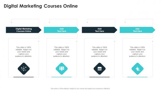 Digital Marketing Courses Online In Powerpoint And Google Slides Cpb