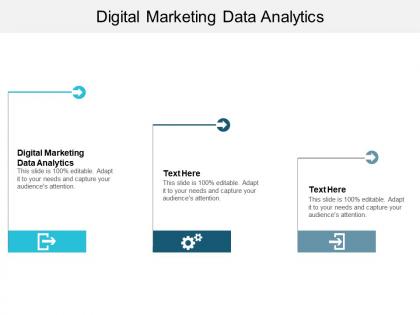 Digital marketing data analytics ppt powerpoint presentation model mockup cpb