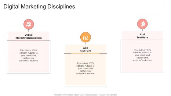 Digital Marketing Disciplines In Powerpoint And Google Slides Cpb