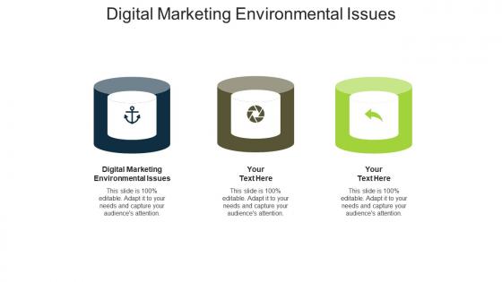 Digital marketing environmental issues ppt powerpoint presentation model guidelines cpb