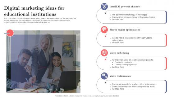 Digital Marketing Ideas For Educational Institutions