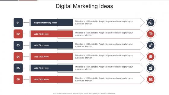 Digital Marketing Ideas In Powerpoint And Google Slides Cpb
