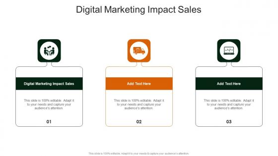 Digital Marketing Impact Sales In Powerpoint And Google Slides Cpb