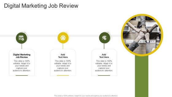 Digital Marketing Job Review In Powerpoint And Google Slides Cpb