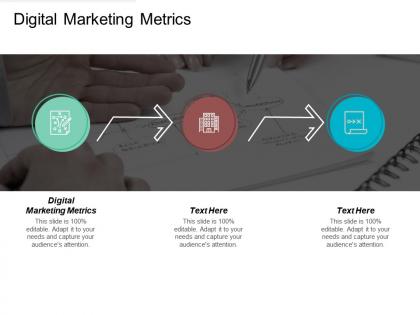 Digital marketing metrics ppt powerpoint presentation file display cpb