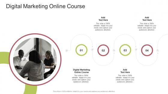 Digital Marketing Online Course In Powerpoint And Google Slides Cpb