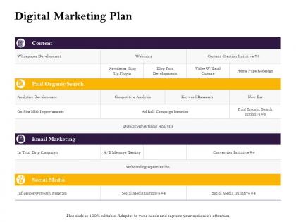 Digital marketing plan drip ppt powerpoint presentation inspiration example file
