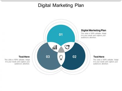 Digital marketing plan ppt powerpoint presentation slides graphic tips cpb