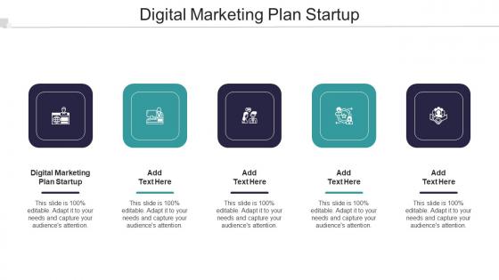 Digital Marketing Plan Startup In Powerpoint And Google Slides Cpb
