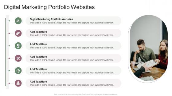 Digital Marketing Portfolio Websites In Powerpoint And Google Slides Cpb