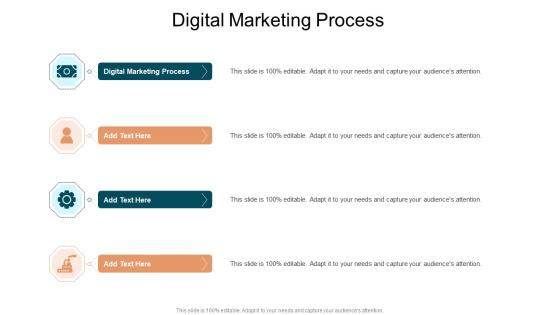Digital Marketing Process In Powerpoint And Google Slides Cpb