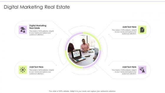 Digital Marketing Real Estate In Powerpoint And Google Slides Cpb