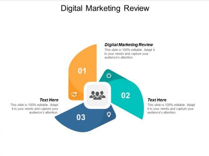 Digital marketing review ppt powerpoint presentation icon slides cpb