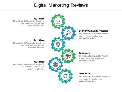 Digital marketing reviews ppt powerpoint presentation gallery example cpb